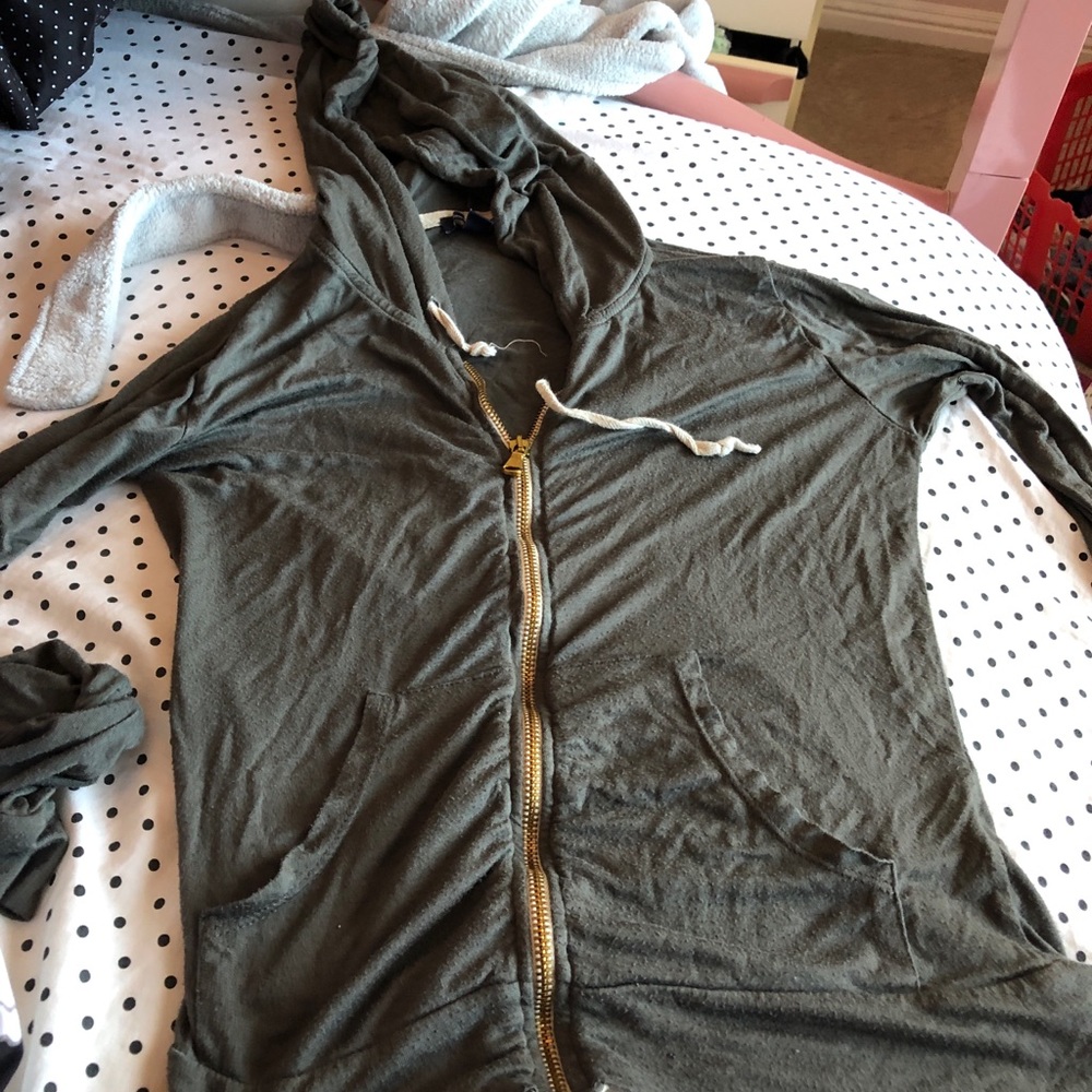 American Eagle Grey Hoodie